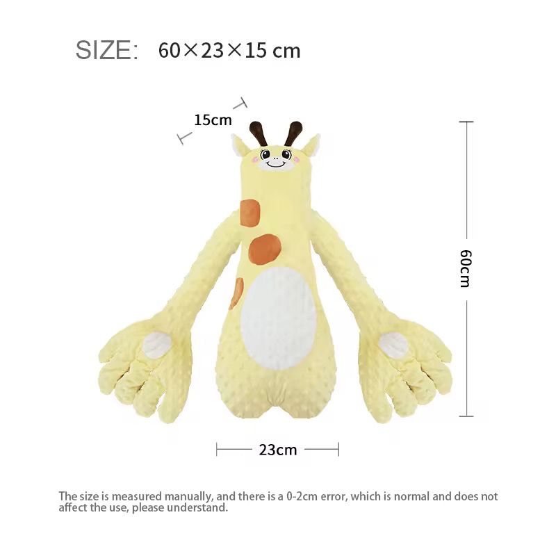 Juguete para dormir imita brazos de mama