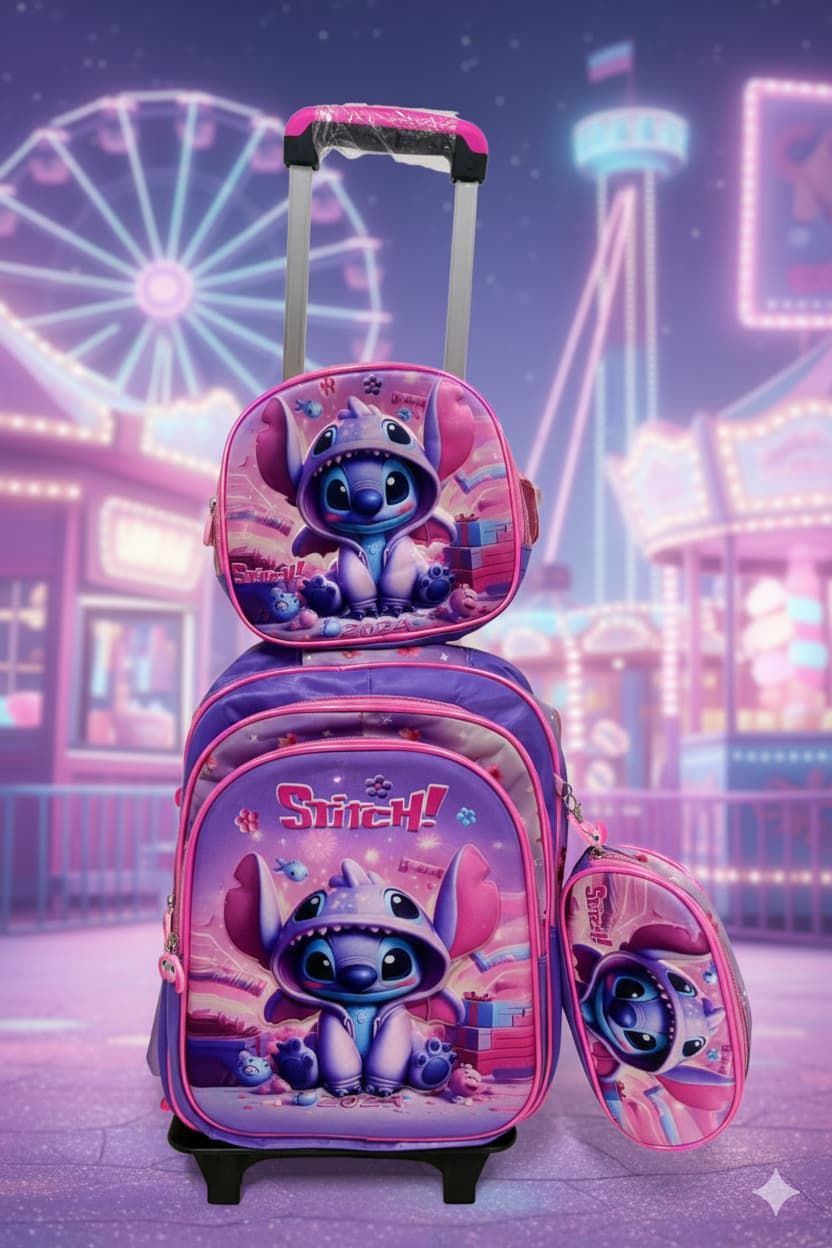 Morrales Trio en Relieve con Ruedas