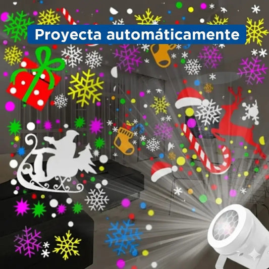 Proyector de Luces y Dibujos Navidenôs